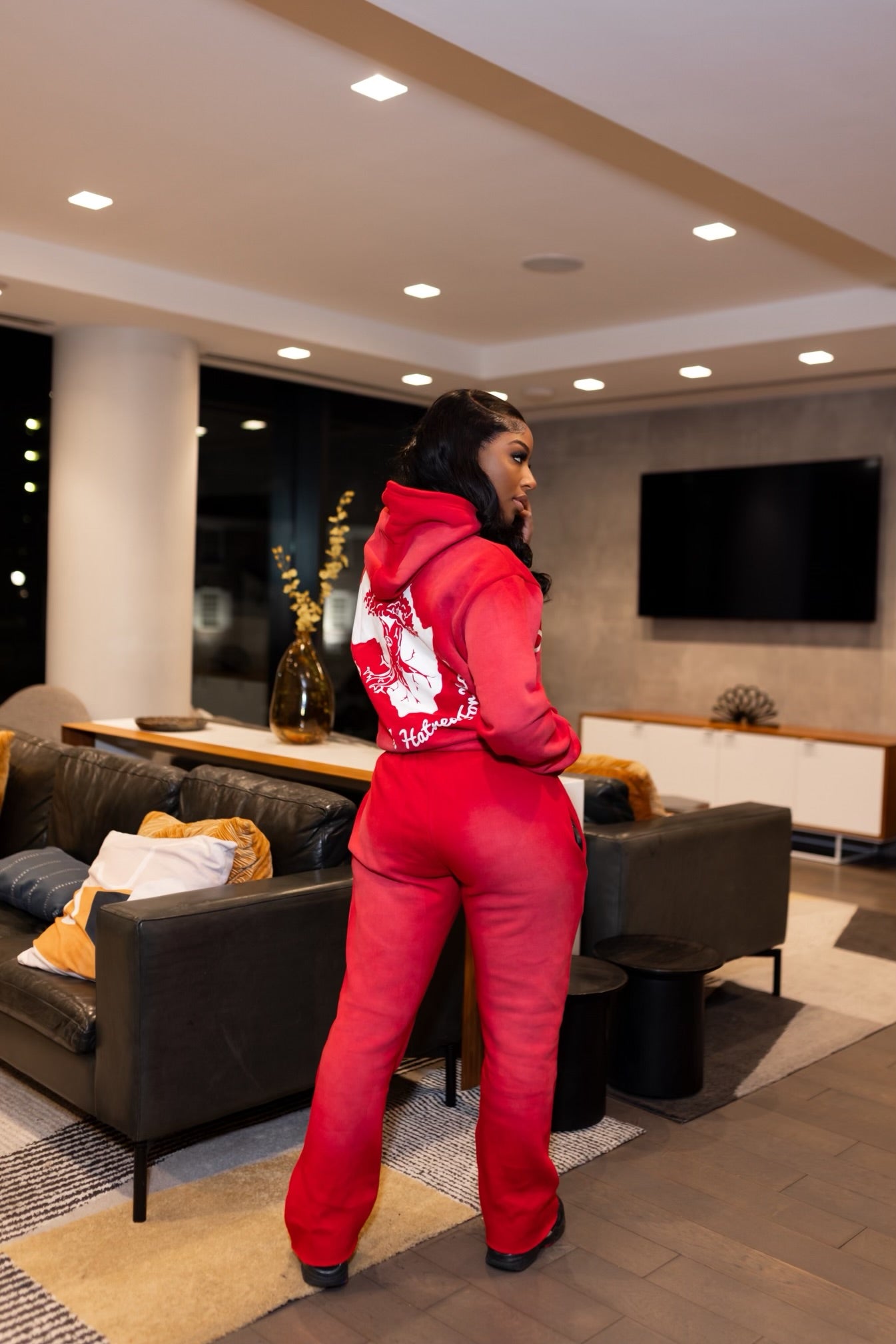 RED SOAFRICAN ASID WASH SWEATSUIT!